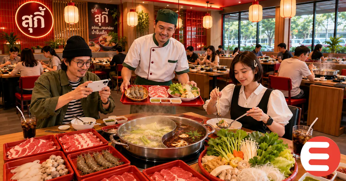 รวมรีวิว โปรโมทร้านสุกี้ ร้านอาหารใกล้แจ้งวัฒนะ และร้านอาหารแนะนำ พร้อมเมนูสุกี้แห้ง สุกี้น้ำ อัปเดตร้านอาหารเปิดใหม่ ร้านอาหารใกล้แจ้งวัฒนะ ที่กำลังได้รับความนิยม จาก แจ้งวัฒนะ.com eatout commerce